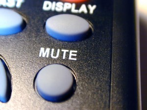 I bet this button gets used frequently during most Executive Committee calls.